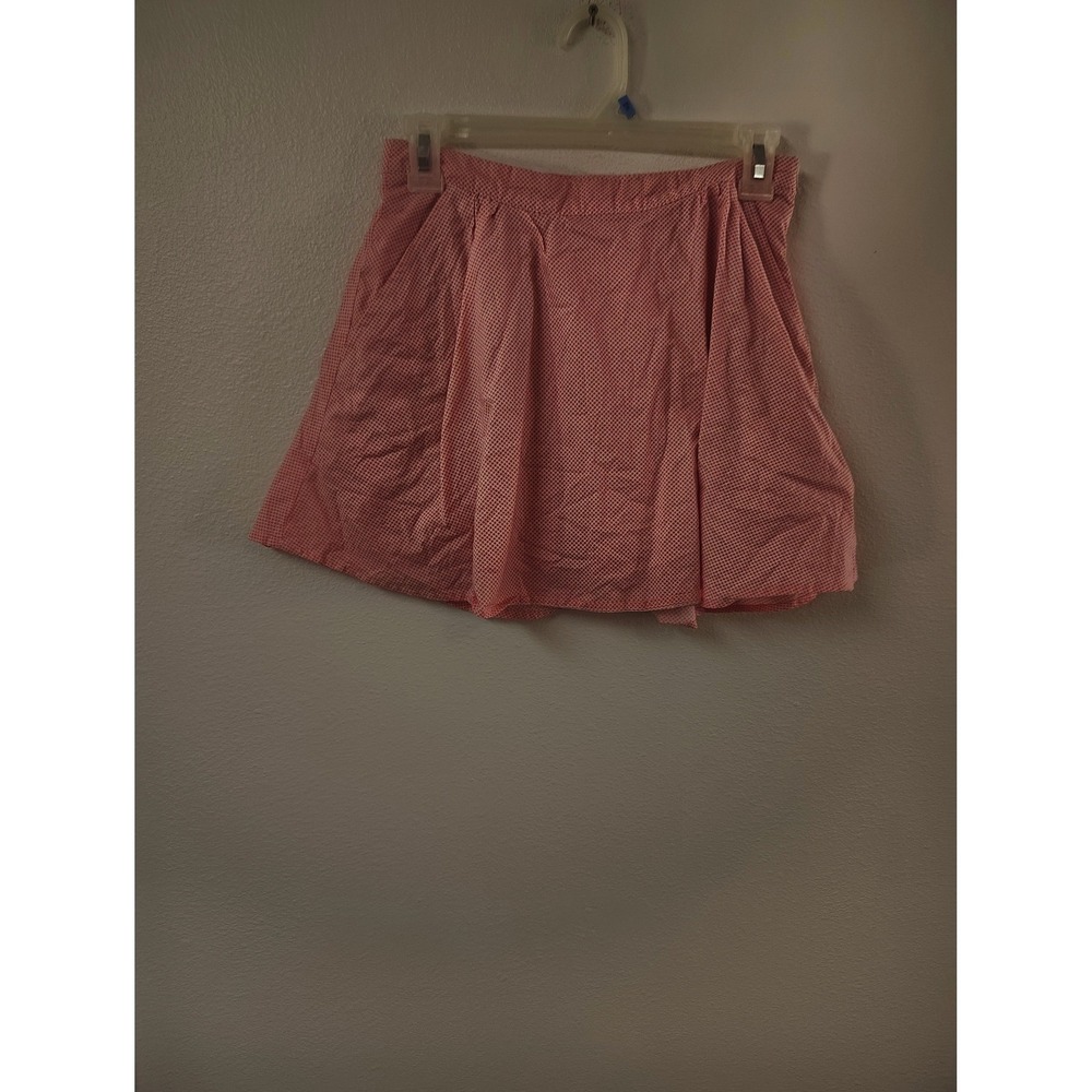 Freedom Trail by Kyodan Pink Polka Dot Active Skort XS Ruffle Pocket Tennis Golf